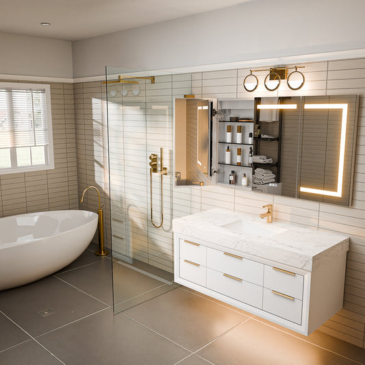 How to Choose the Right Size for Your Medicine Cabinet with Mirror and Lights