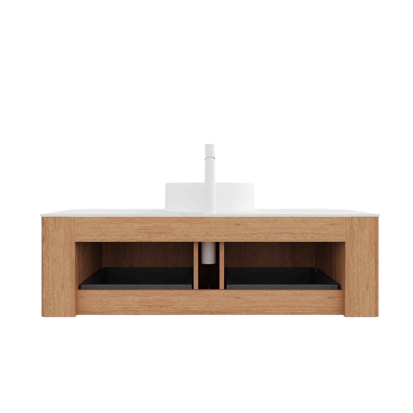 ExBrite 48" Bathroom Floating Vanity with Sink