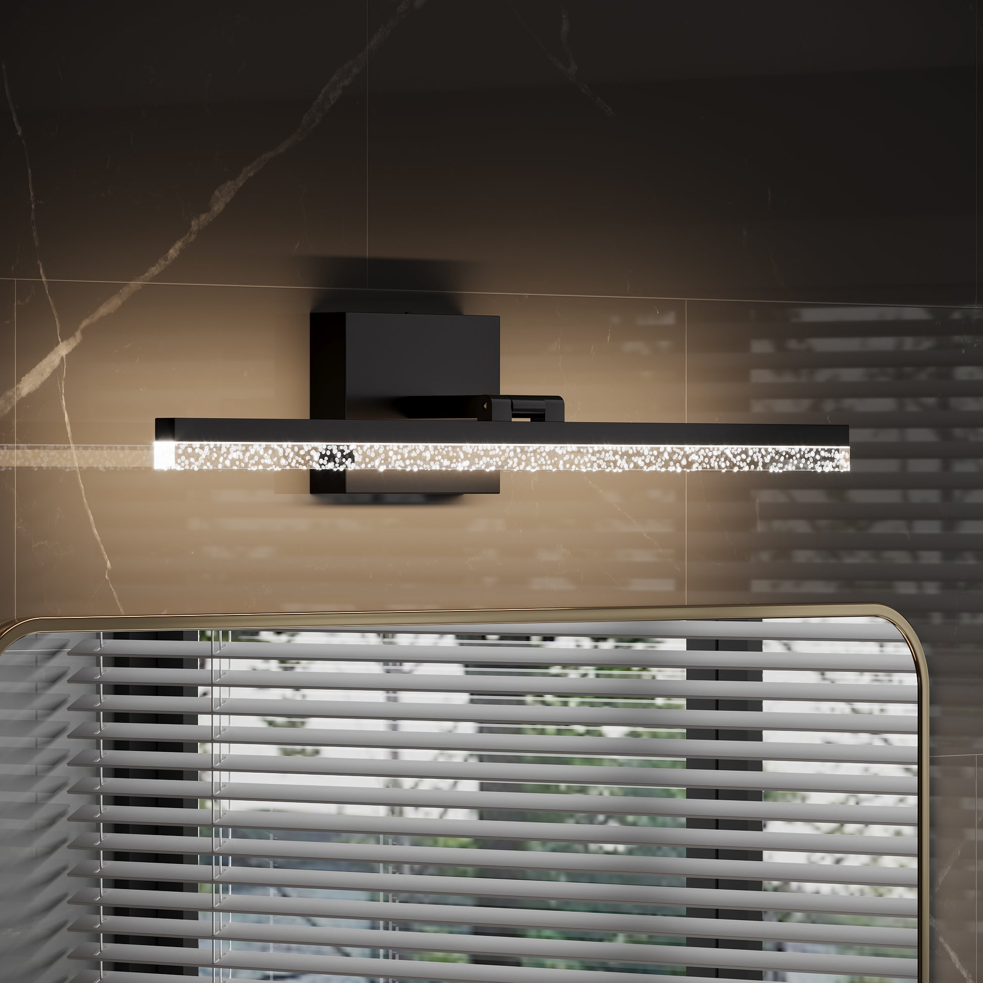 ExBrite 24" Modern LED Vanity Light - Sleek Bathroom Vanity Lighting Fixture - ExBriteUSA