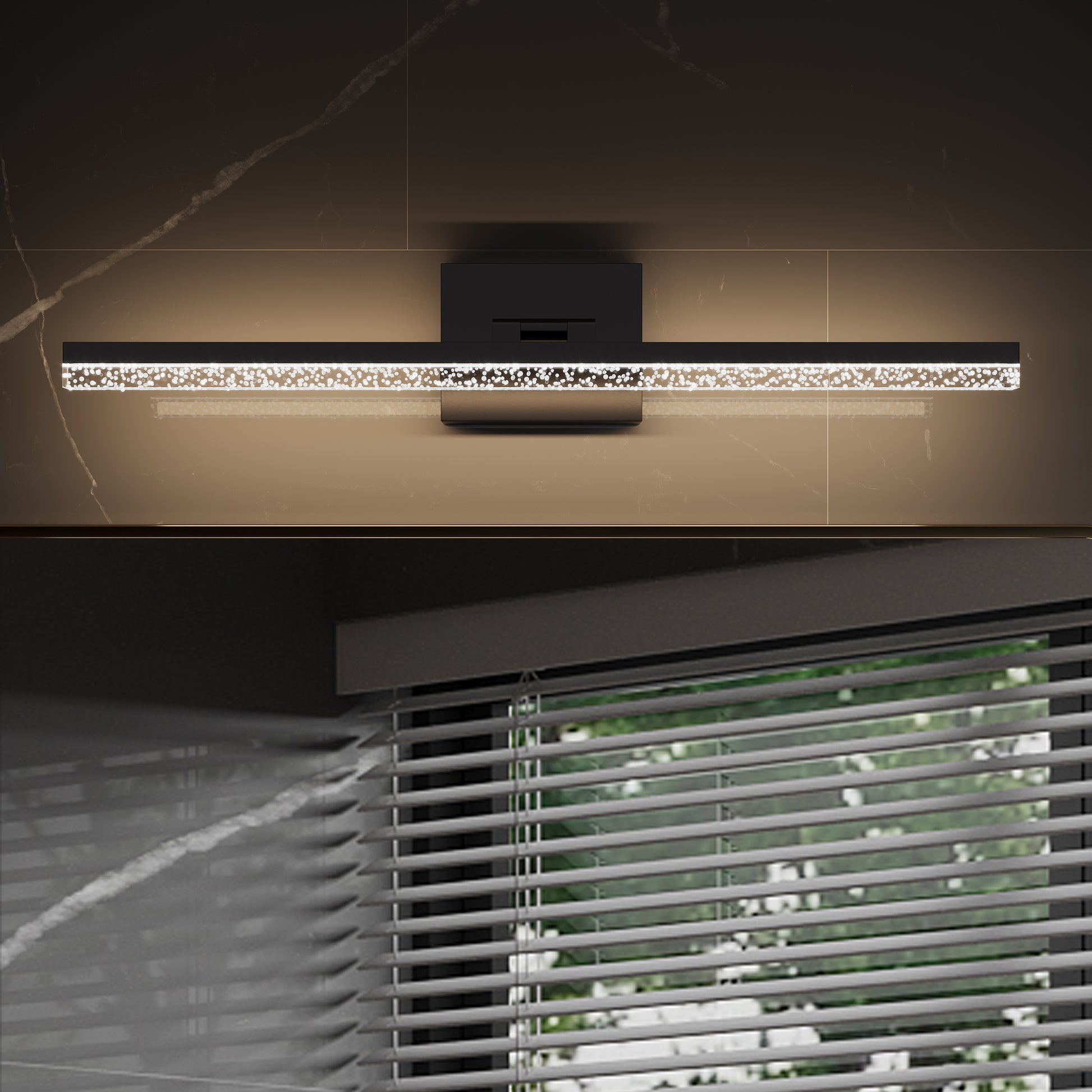 ExBrite 24" Modern LED Vanity Light - Sleek Bathroom Vanity Lighting Fixture - ExBriteUSA