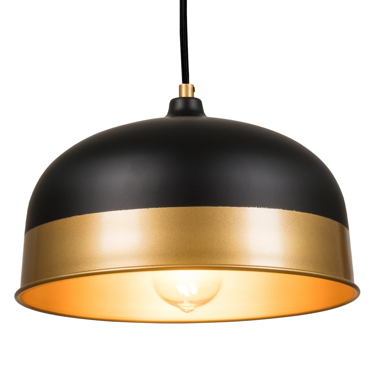 ExBrite Pendant Small (Black and Gold) 74.8“ Height Pendant Light - ExBriteUSA