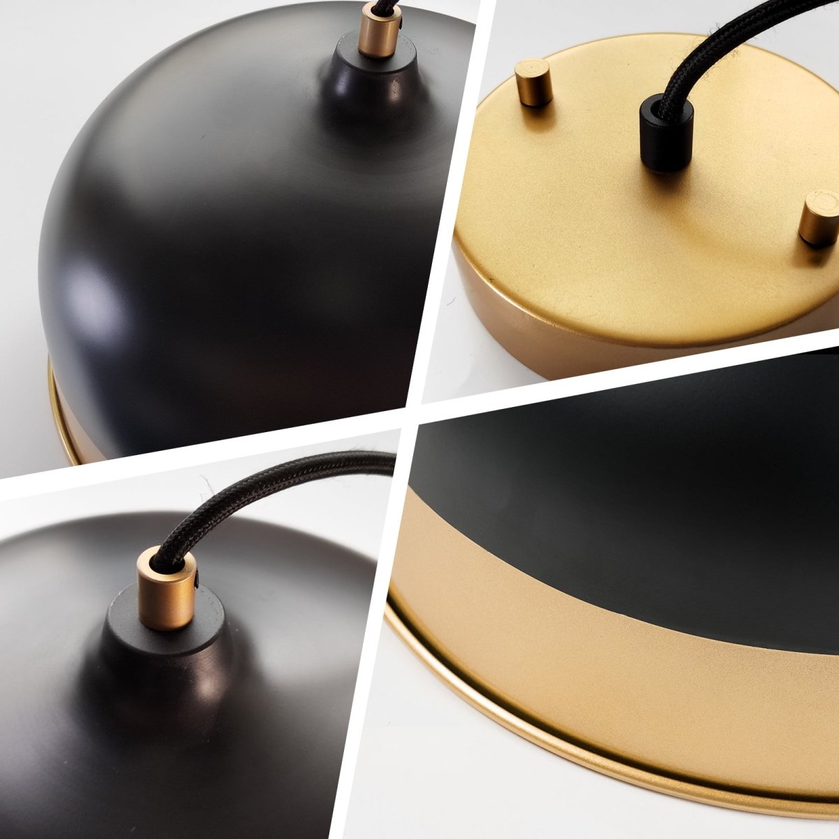 ExBrite Pendant Small (Black and Gold) 74.8“ Height Pendant Light - ExBriteUSA