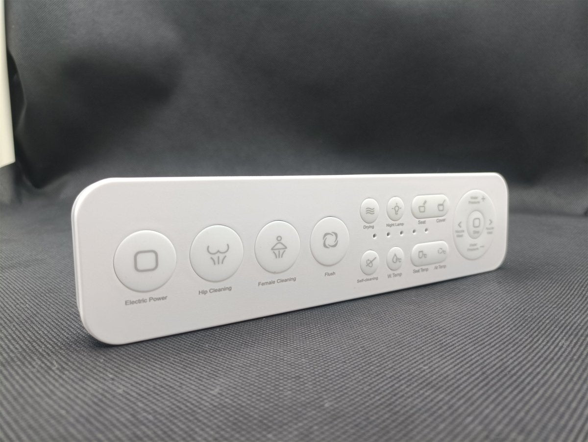 ExBrite Smart Toilet with Remote Control Auto Flush Warm Water and Heated Seat Modern Tankless Toilet