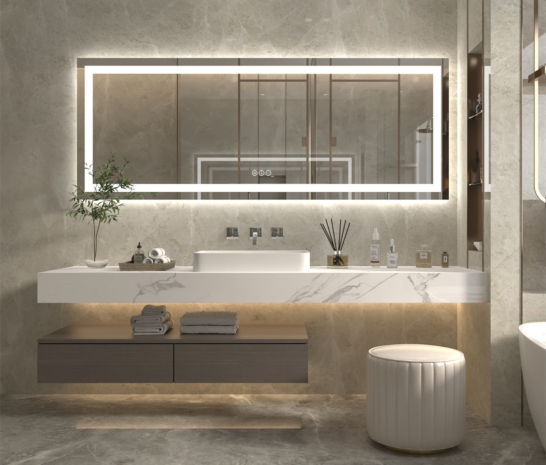 How Bright Should a Lighted Bathroom Mirror Be?