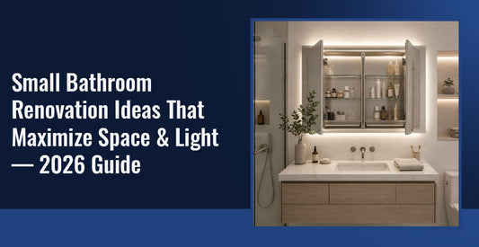 Small Bathroom Renovation Ideas That Maximize Space & Light — 2026 Guide