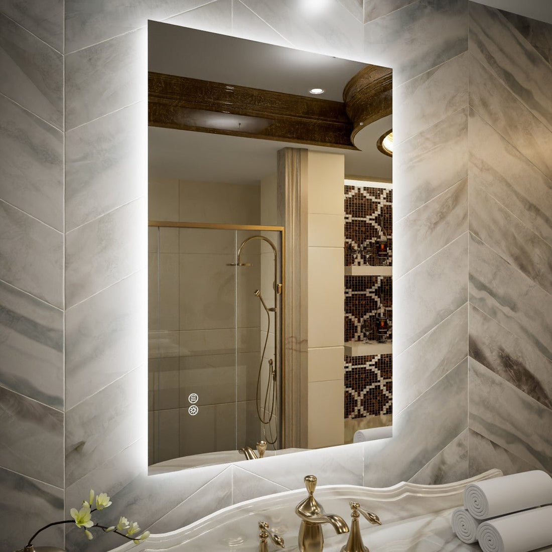 ExBrite Navi LED Bathroom Mirror 24 x 36: Premium Backlit Mirror Buying & Sizing Guide