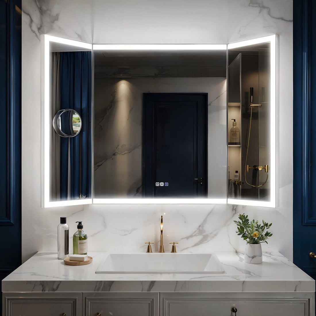 Complete Guide to ExBrite Tri Fold Mirror with Lights
