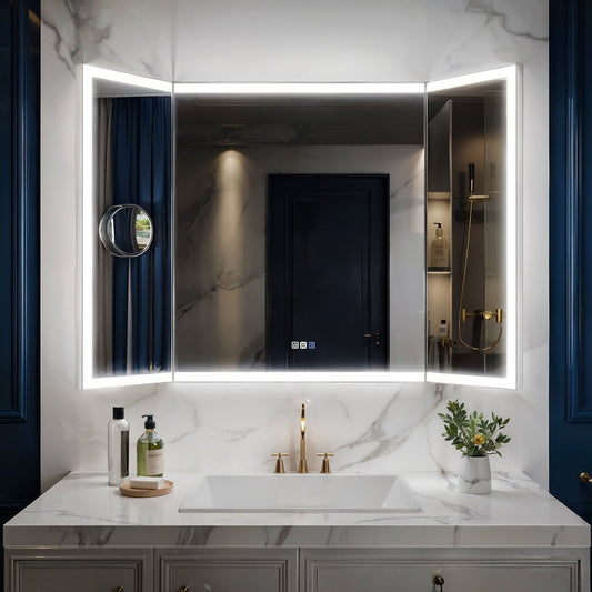 Complete Guide to ExBrite Tri Fold Mirror with Lights