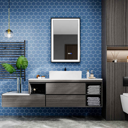 Verloar 22" W x 34" H Lighted Bathroom  Mirror,Dimmable,Anti Fog,Front-Lit Illumination（副本）