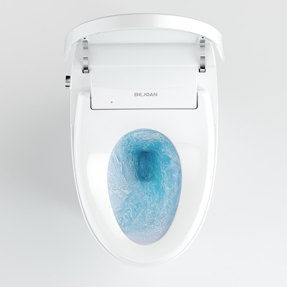Bejoan Tankless Smart Toilet with Bidet Built In,Auto Open & Close,Wider Bidet with Heated Seat, Warm Water and Dry, Foot Sensor, LED Display, Remote Control,P51S