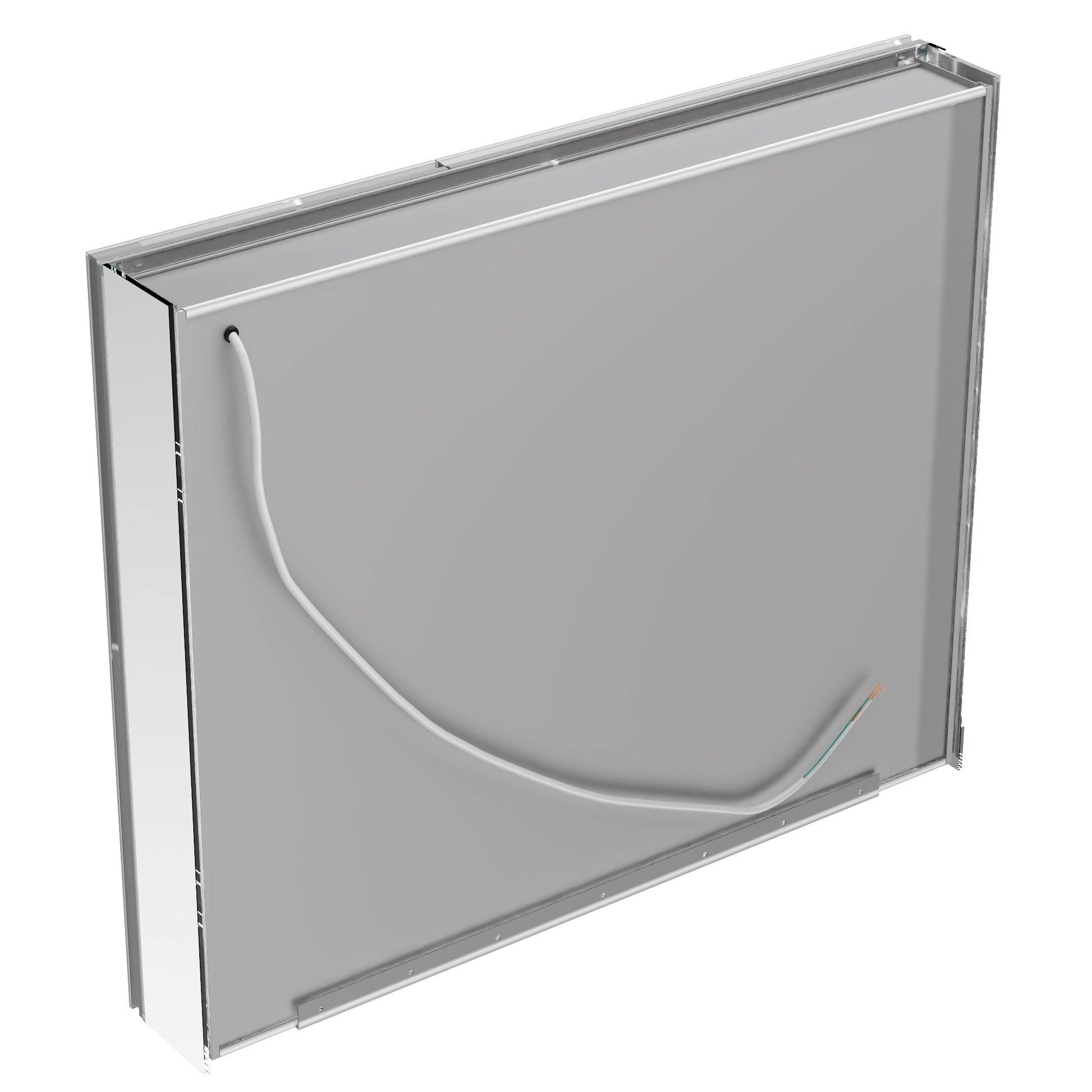 ExBrite 36"W x 30"H LED Medicine Cabinet with Anti-Fog, Stepless Color Temperature and Dimming, Adjustable Shelves, Aluminum Frame, Recessed or Surface Mount - ExBriteUSA