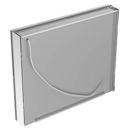 ExBrite 36"W x 30"H LED Medicine Cabinet with Anti-Fog, Stepless Color Temperature and Dimming, Adjustable Shelves, Aluminum Frame, Recessed or Surface Mount - ExBriteUSA