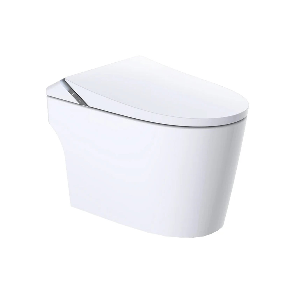 ExBrite Smart Pro ADA Height Smart Bidet Toilet with Auto Open & Close, Foam Shield, UV Sterilization, Heated Seat and Built-In Pump