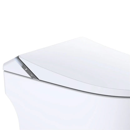 ExBrite Smart Pro ADA Height Smart Bidet Toilet with Auto Open & Close, Foam Shield, UV Sterilization, Heated Seat and Built-In Pump