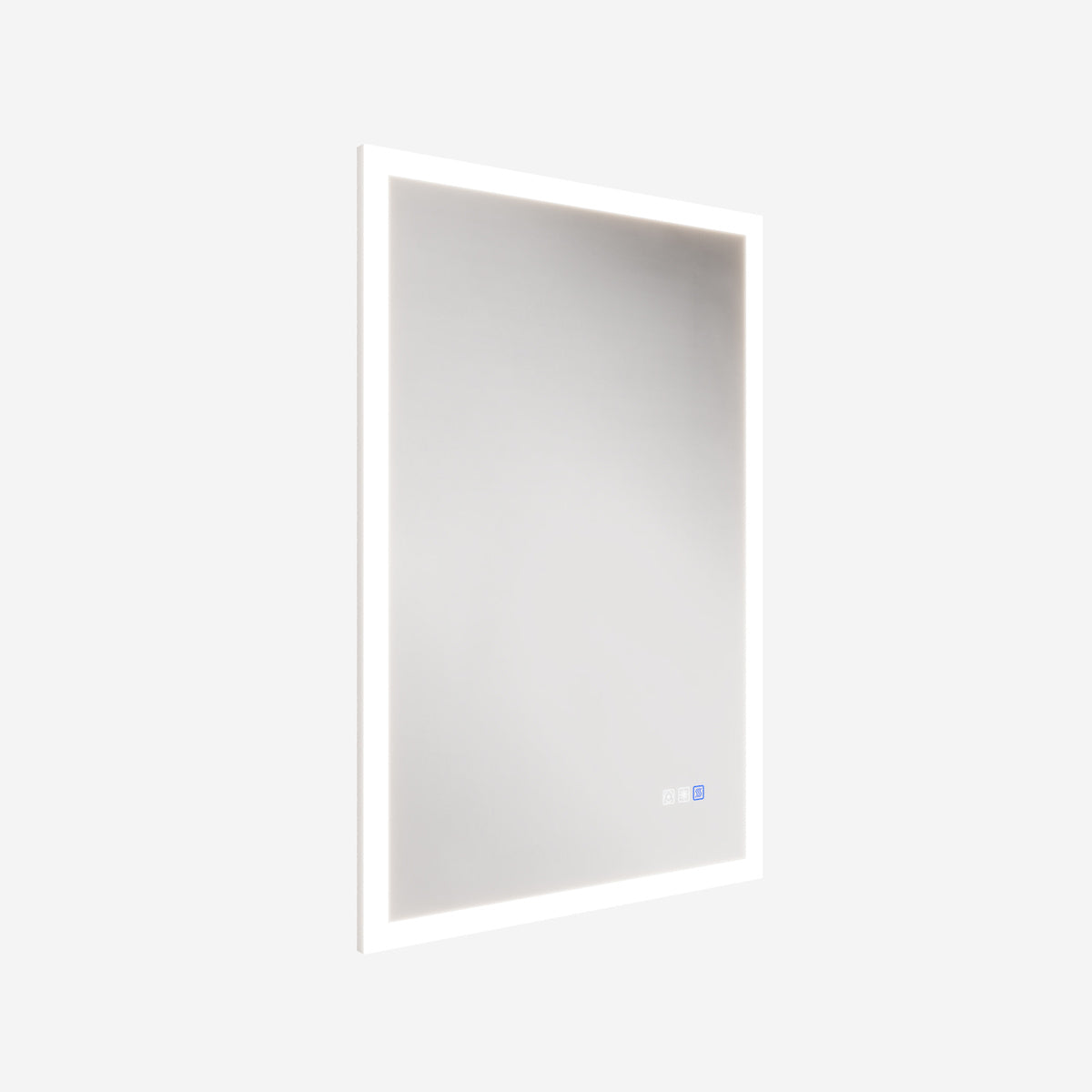 Solen 24" x 36" Frameless Rectangular Lighted Vanity Mirror with Anti-Fog and Bright LED Lighting Bathroom mirror