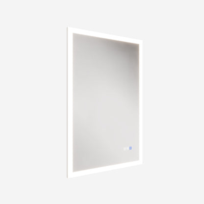 Solen 24" x 36" Frameless Rectangular Lighted Vanity Mirror with Anti-Fog and Bright LED Lighting Bathroom mirror