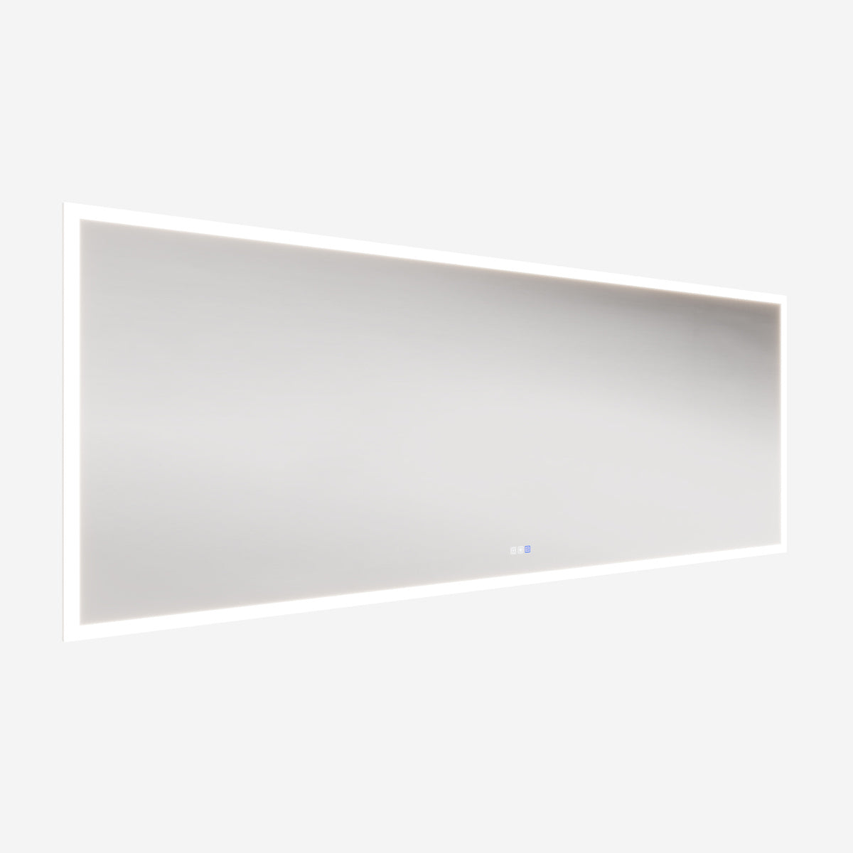 Solen 96" x 36" Frameless Rectangular Lighted Vanity Mirror with Anti-Fog and Bright LED Lighting Bathroom mirror