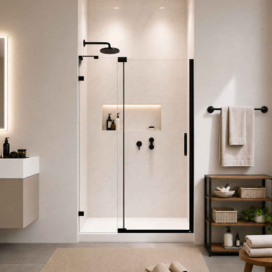 Custom Glass Shower Doors | 10mm SGCC Tempered Glass, easy clean