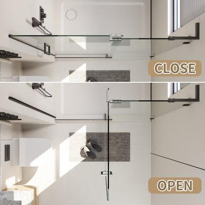 Custom Glass Shower Doors | 10mm SGCC Tempered Glass, easy clean