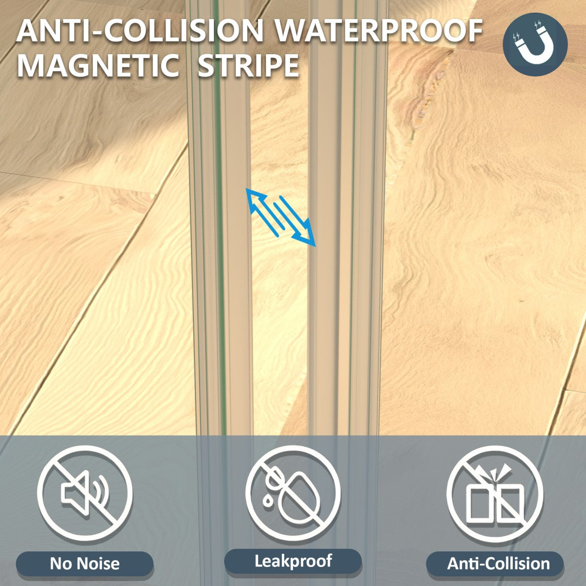 Prism Neo-Angle Frameless Shower Door 38 in. W x 72 in. H Corner Shower Enclosure,6mm Clear Glass,Pivot Shower Doors,Matte Black,Not Base