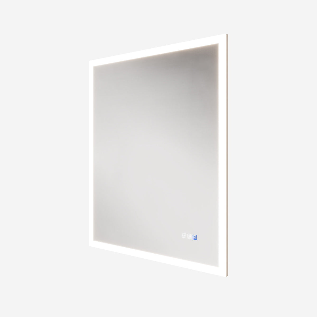 Solen 30" x 36" Frameless Rectangular Lighted Vanity Mirror with Anti-Fog and Bright LED Lighting Bathroom mirror