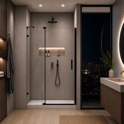 Custom Glass Shower Doors | 10mm SGCC Tempered Glass, easy clean