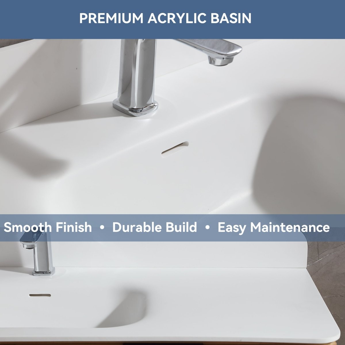 30 inch Floating Bathroom Vanity with Sink, Pre-Assembled, Wall Mounted Plywood Bathroom Storage Cabinet with Safety Rounded,Large Soft-Close Fluted Drawers & Metal Handles