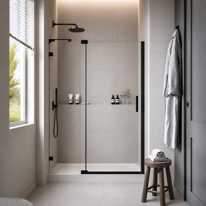 Custom Glass Shower Doors | 10mm SGCC Tempered Glass, easy clean