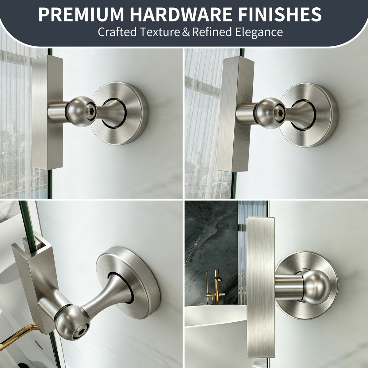 24"x 36" Navi-pro  Frameless Rectangular 3-Color Backlit Pivoting LED Bathroom Mirror