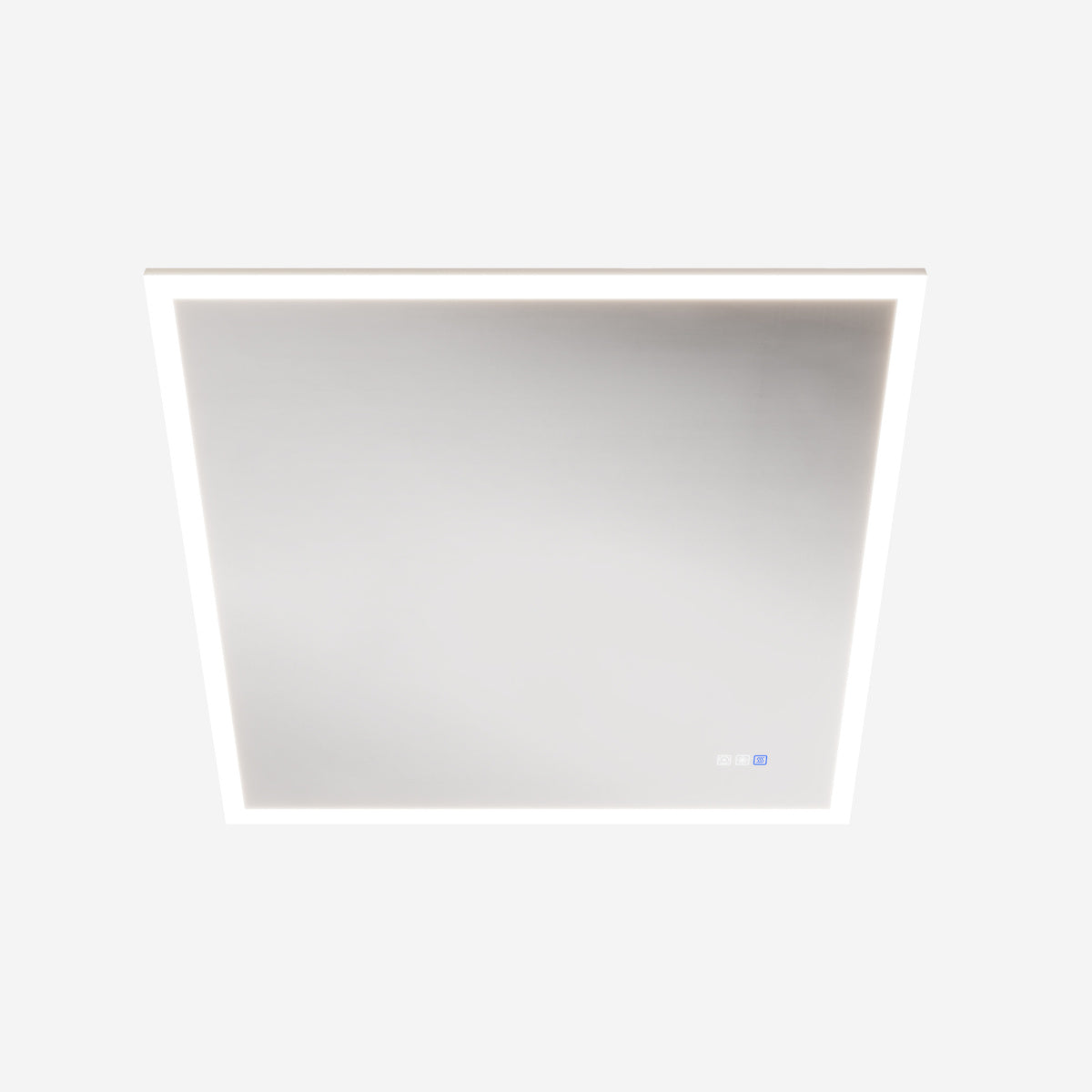 Solen 36" x 36" Frameless Rectangular Lighted Vanity Mirror with Anti-Fog and Bright LED Lighting Bathroom mirror