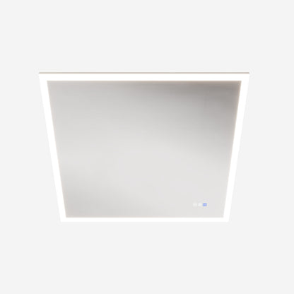 Solen 36" x 36" Frameless Rectangular Lighted Vanity Mirror with Anti-Fog and Bright LED Lighting Bathroom mirror