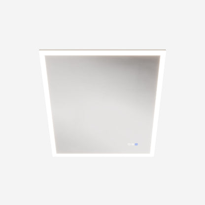 Solen 30" x 36" Frameless Rectangular Lighted Vanity Mirror with Anti-Fog and Bright LED Lighting Bathroom mirror