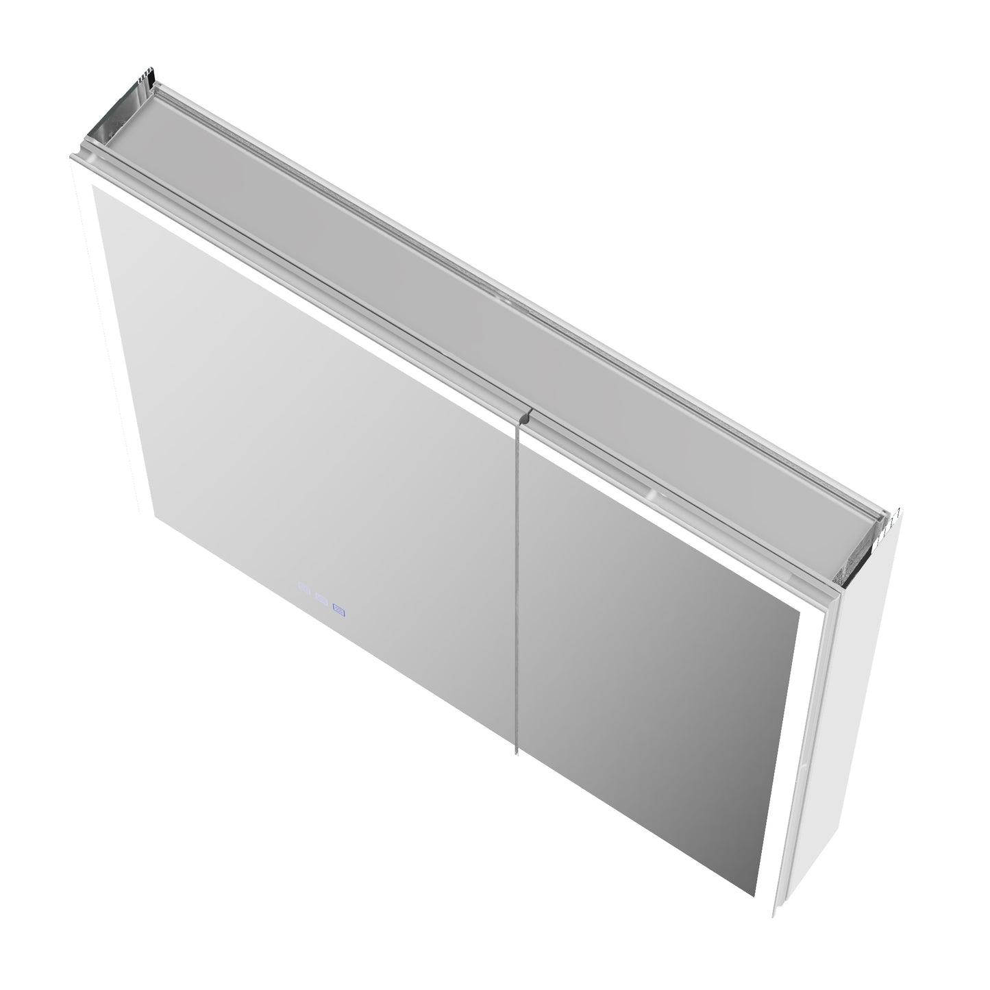 ExBrite 36"W x 30"H LED Medicine Cabinet with Anti-Fog, Stepless Color Temperature and Dimming, Adjustable Shelves, Aluminum Frame, Recessed or Surface Mount - ExBriteUSA