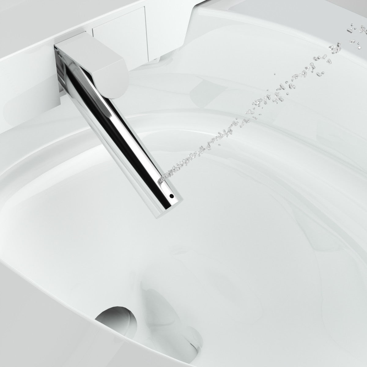 Bejoan Tankless Smart Toilet with Bidet Built In,Auto Open & Close,Wider Bidet with Heated Seat, Warm Water and Dry, Foot Sensor, LED Display, Remote Control,P20S