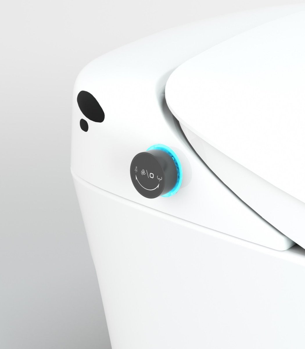 Bejoan Tankless Smart Toilet with Bidet Built In,Auto Open & Close,Wider Bidet with Heated Seat, Warm Water and Dry, Foot Sensor, LED Display, Remote Control,P50S