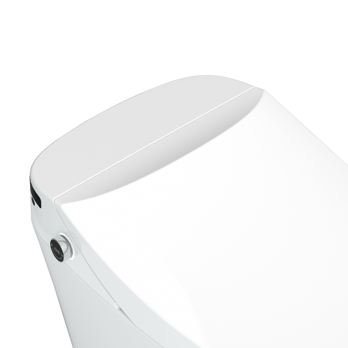 Bejoan Tankless Smart Toilet with Bidet Built In,Auto Open & Close,Wider Bidet with Heated Seat, Warm Water and Dry, Foot Sensor, LED Display, Remote Control,P51S