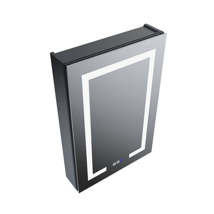 Boost 20 x 30 inch medicine cabinet aluminum frame and cabinet construction detail