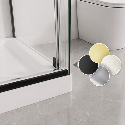 Custom Shower Door | 10mm SGCC Tempered Glass Single Active Panel Shower Enclosure