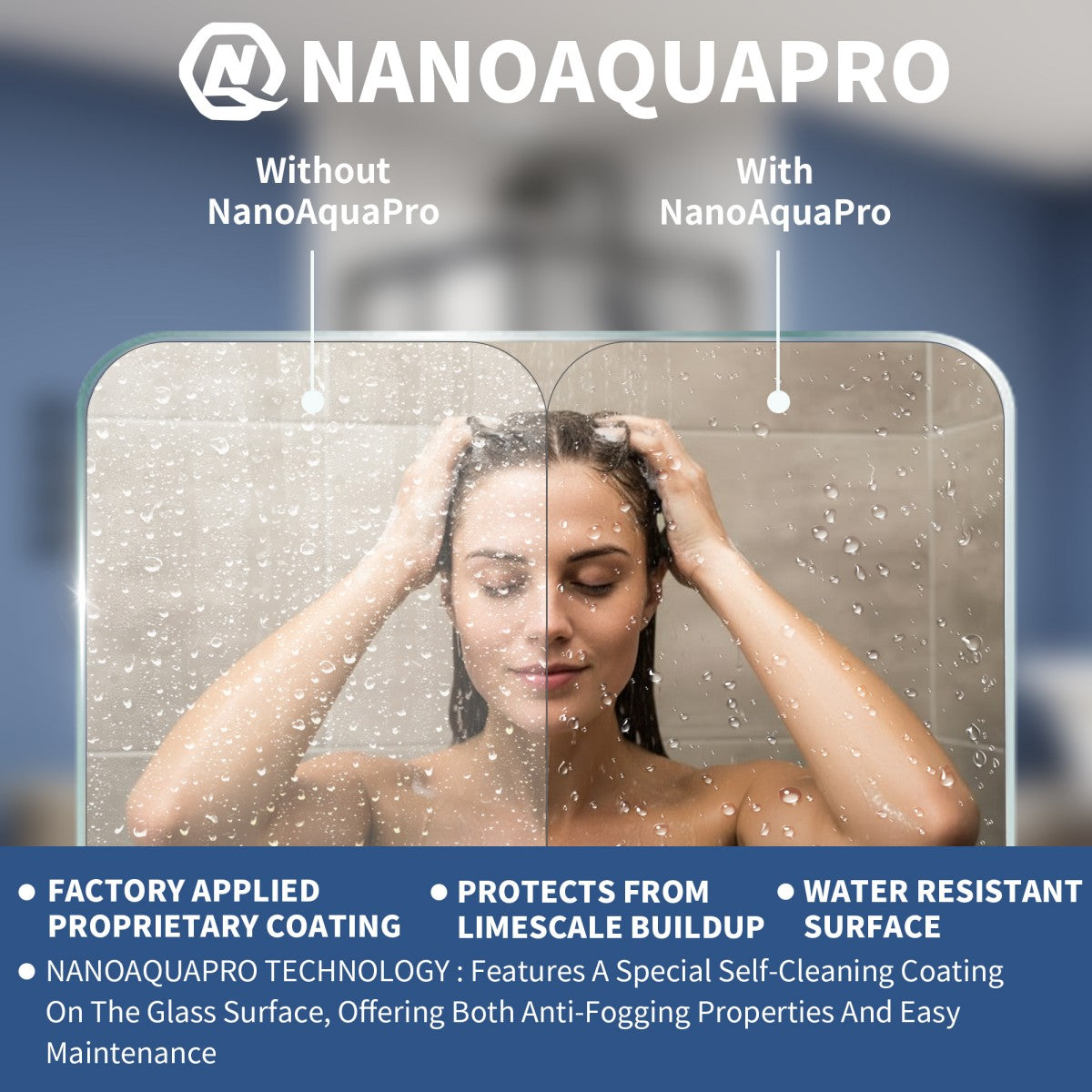 Haven 36" x 72" Matte Black Corner Shower Enclosure,6mm Clear Glass,Double Sliding Shower Doors,Not Base,Adjustable