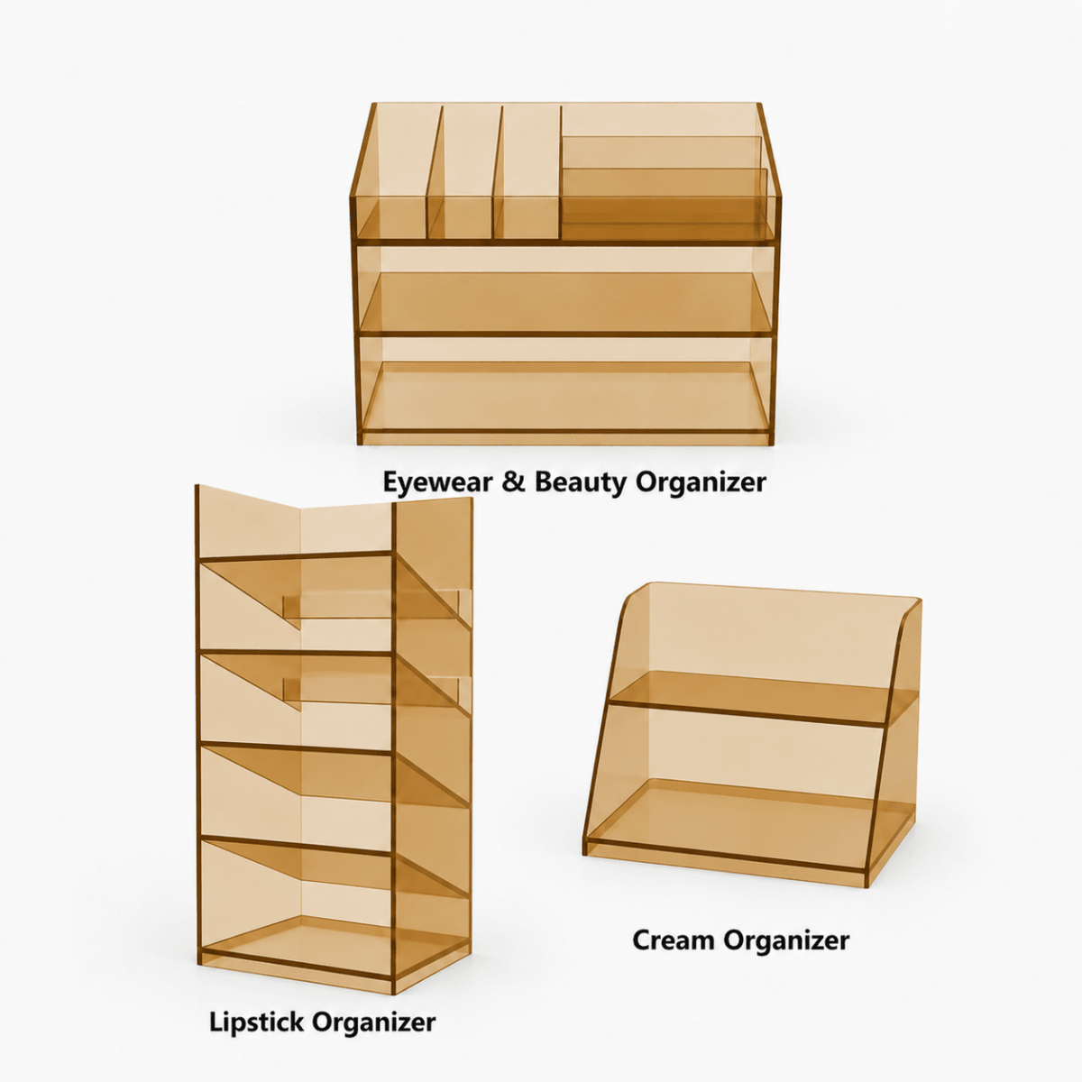 Essential Collection(3 organizer) ¨C Acrylic Medicine Cabinet Organizer System|Per-Sale