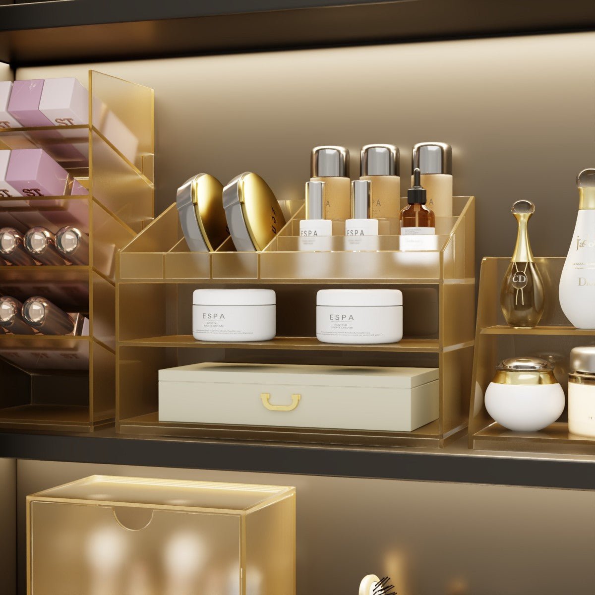 Essential Collection(3 organizer) ¨C Acrylic Medicine Cabinet Organizer System|Per-Sale