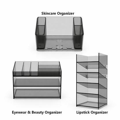 Essential Collection(3 organizer) ¨C Acrylic Medicine Cabinet Organizer System|Per-Sale