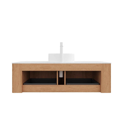 ExBrite 48" Bathroom Floating Vanity with Sink