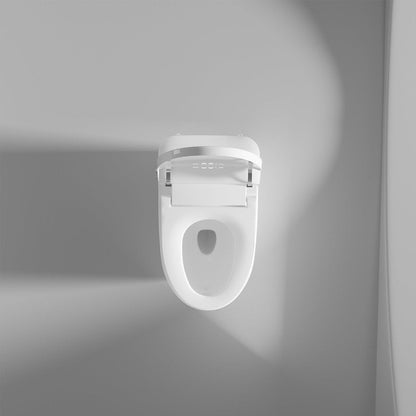 ExBrite Smart Toilets with Heated Bidet Seat.Portable toilet with bidet built.Intelligent Toilet Auto Open/Close Seat. Bidet toilet with Dryer and Warm Water