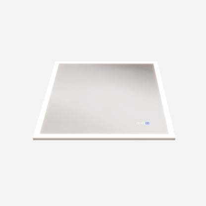 Solen 30" x 36" Frameless Rectangular Lighted Vanity Mirror with Anti-Fog and Bright LED Lighting Bathroom mirror