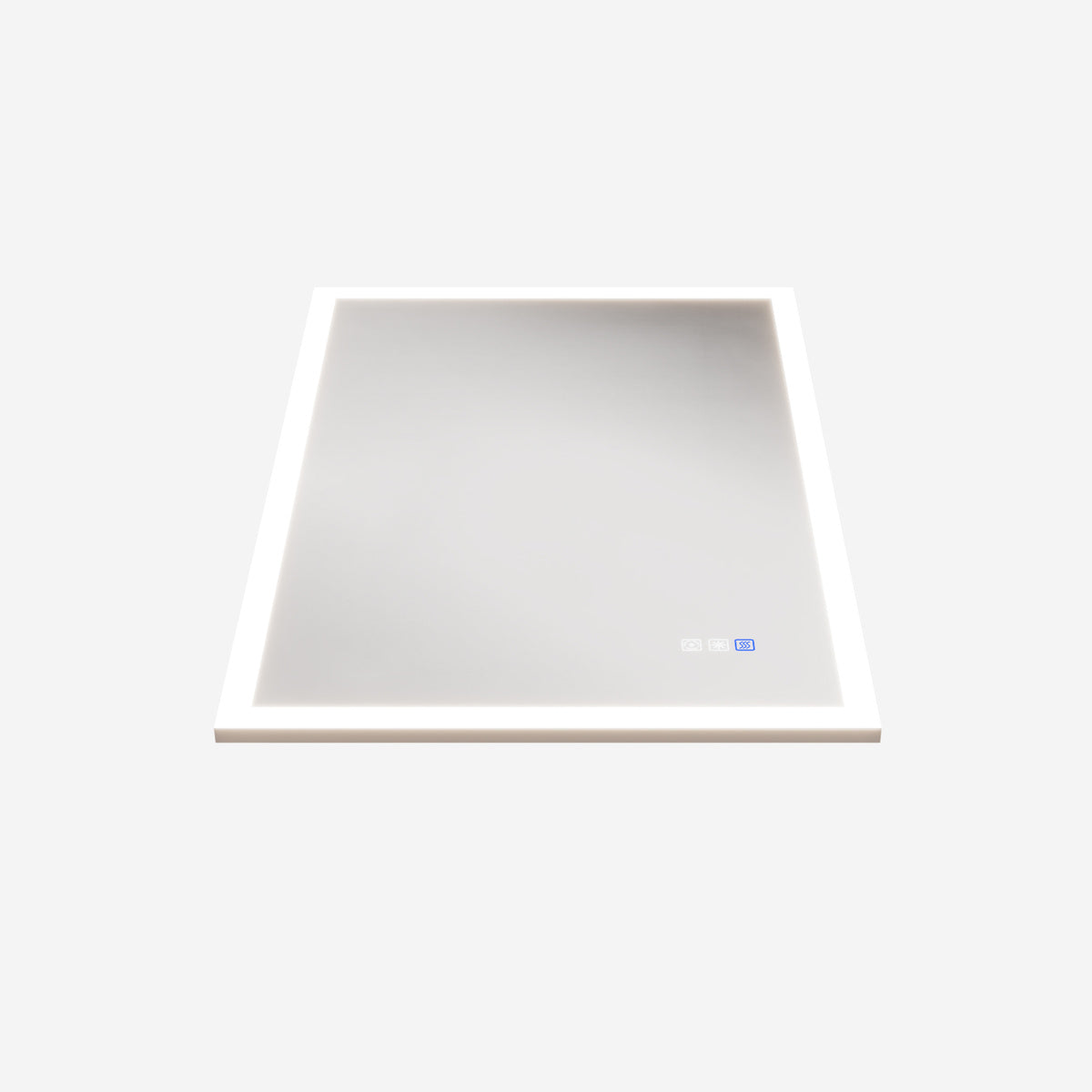 Solen 24" x 36" Frameless Rectangular Lighted Vanity Mirror with Anti-Fog and Bright LED Lighting Bathroom mirror