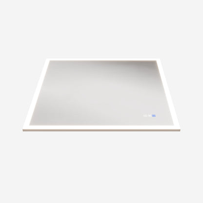 Solen 36" x 36" Frameless Rectangular Lighted Vanity Mirror with Anti-Fog and Bright LED Lighting Bathroom mirror