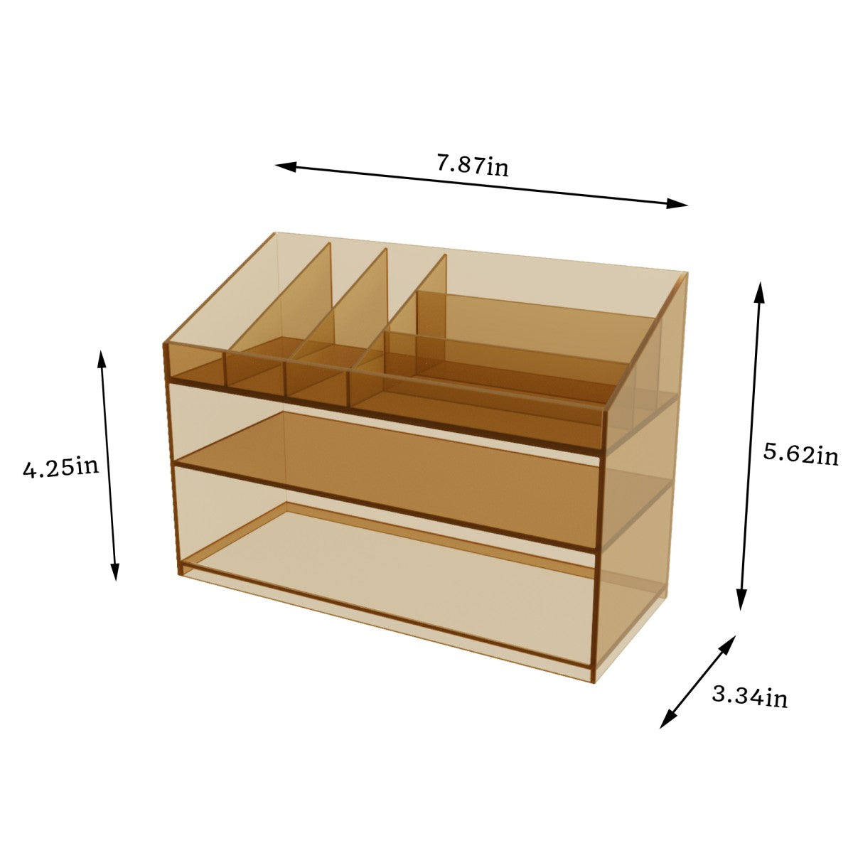 Complete Collection (5 Organizers)  Acrylic Medicine Cabinet Organizer Set