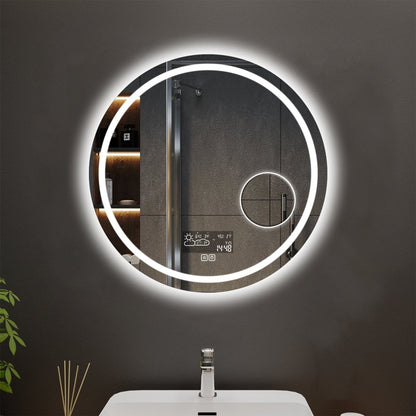 Halo Round Customized Cycle LED Bathroom Mirror