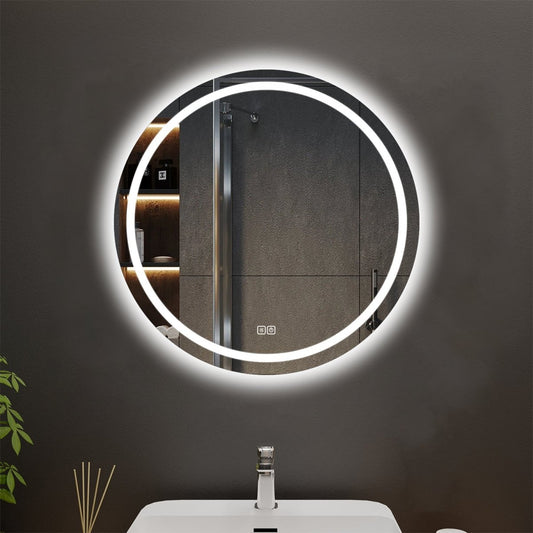 Halo Round Customized Cycle LED Bathroom Mirror